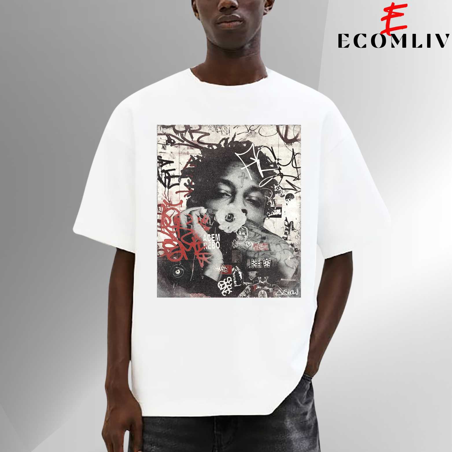 Retro Hip Hop 21 Savage T-Shirt, Vintage Streetwear Tee